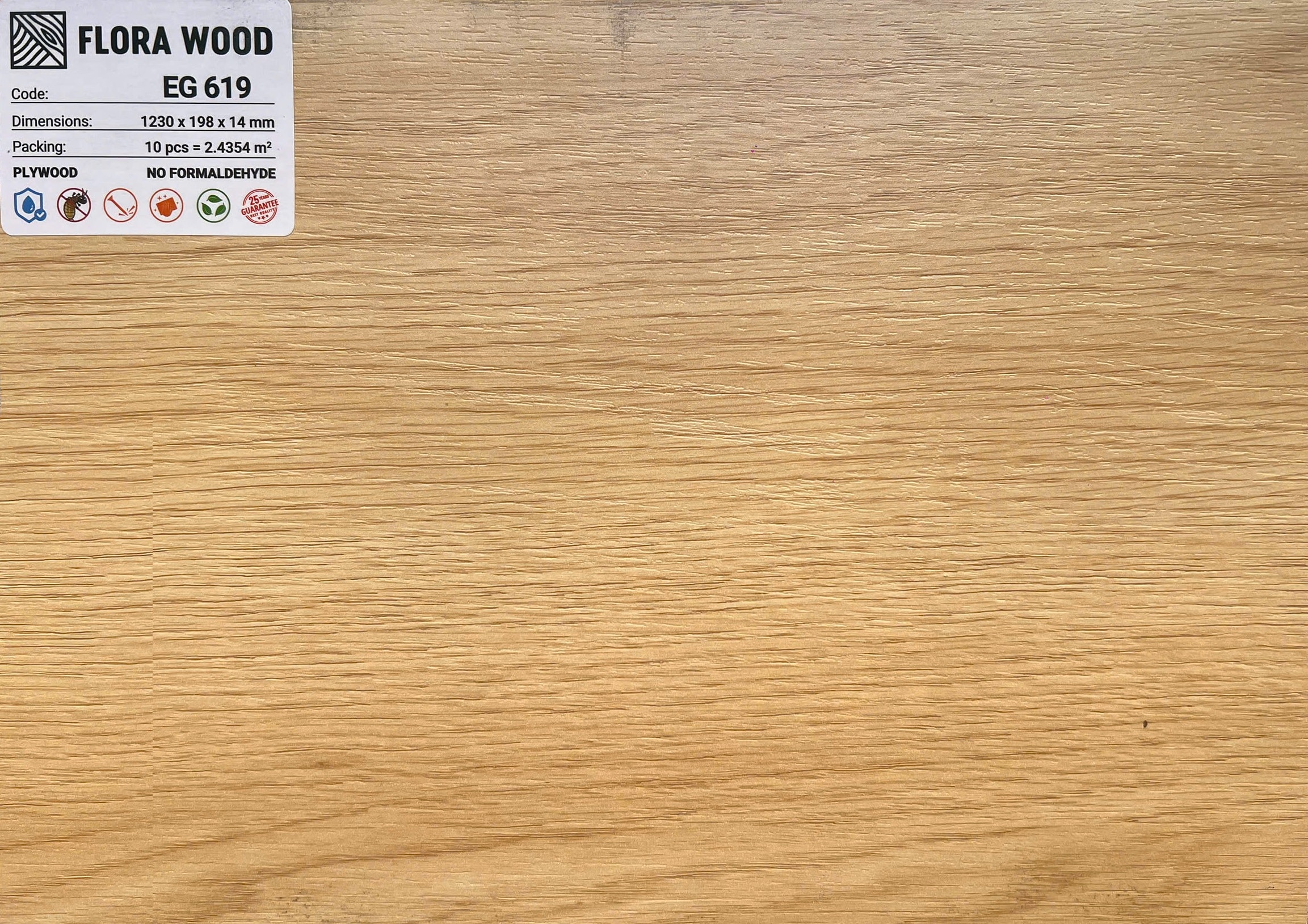 Sàn gỗ Plywood FLORA WOOD EG619