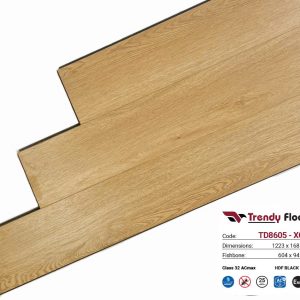 Sàn gỗ cốt đen Trendy Flooring – TD8605