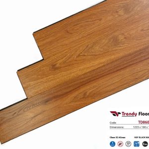 Sàn gỗ cốt đen Trendy Flooring – TD8603